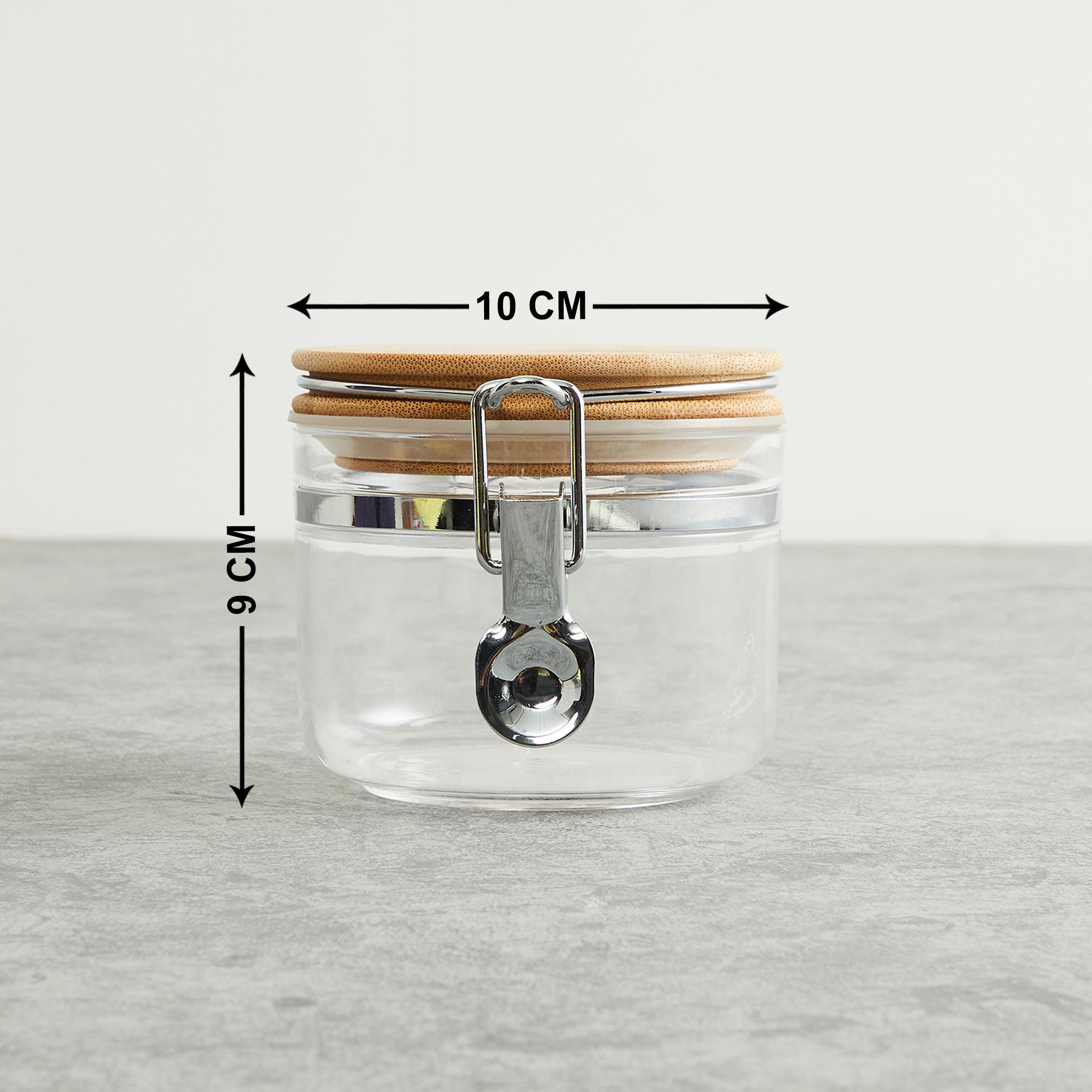 Palestine Acrylic Round Canister - 450ml in Transparent