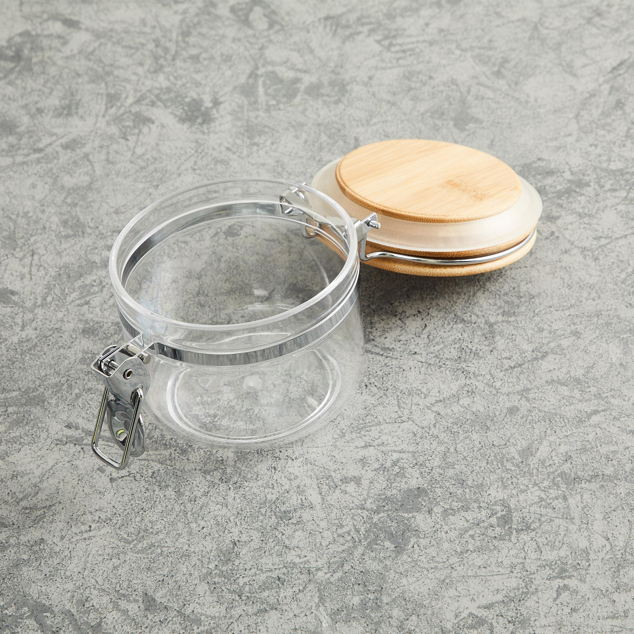 Palestine Acrylic Round Canister - 450ml in Transparent