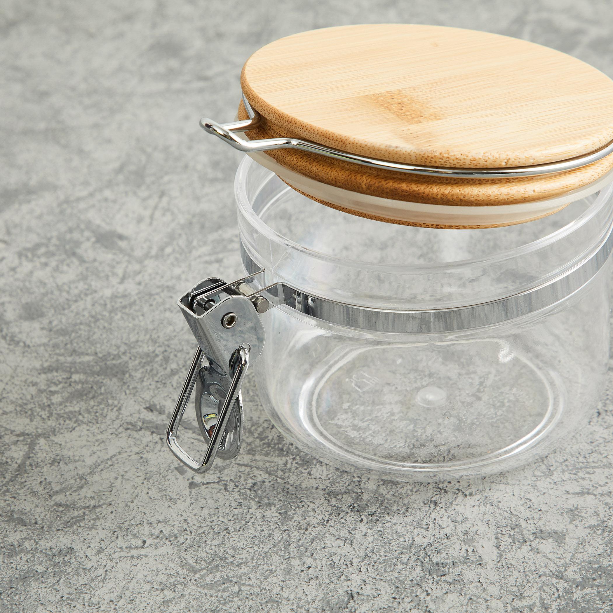 Palestine Acrylic Round Canister - 450ml in Transparent
