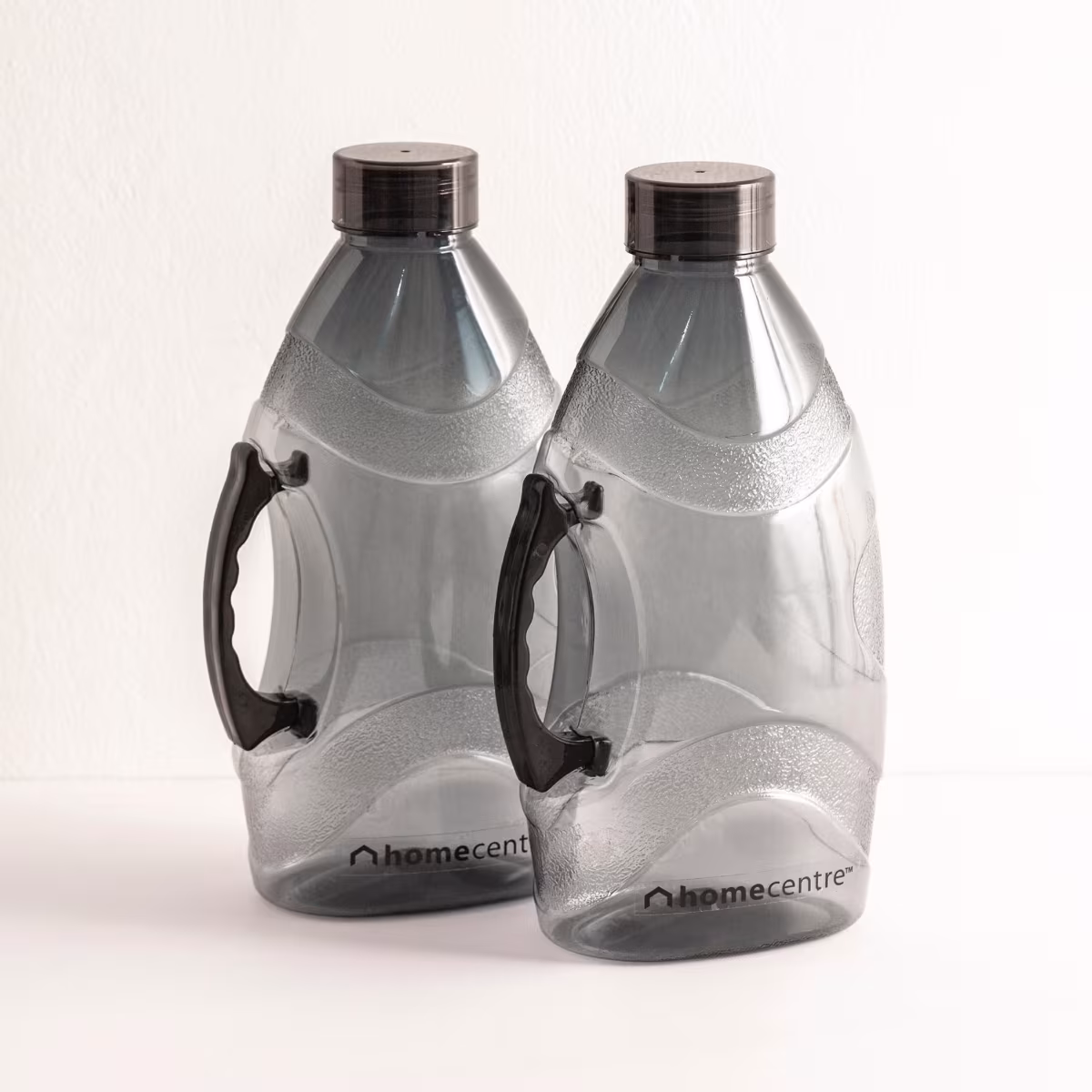 Corsica Marina Set of 2 Water Bottles - 1.3L in Grey