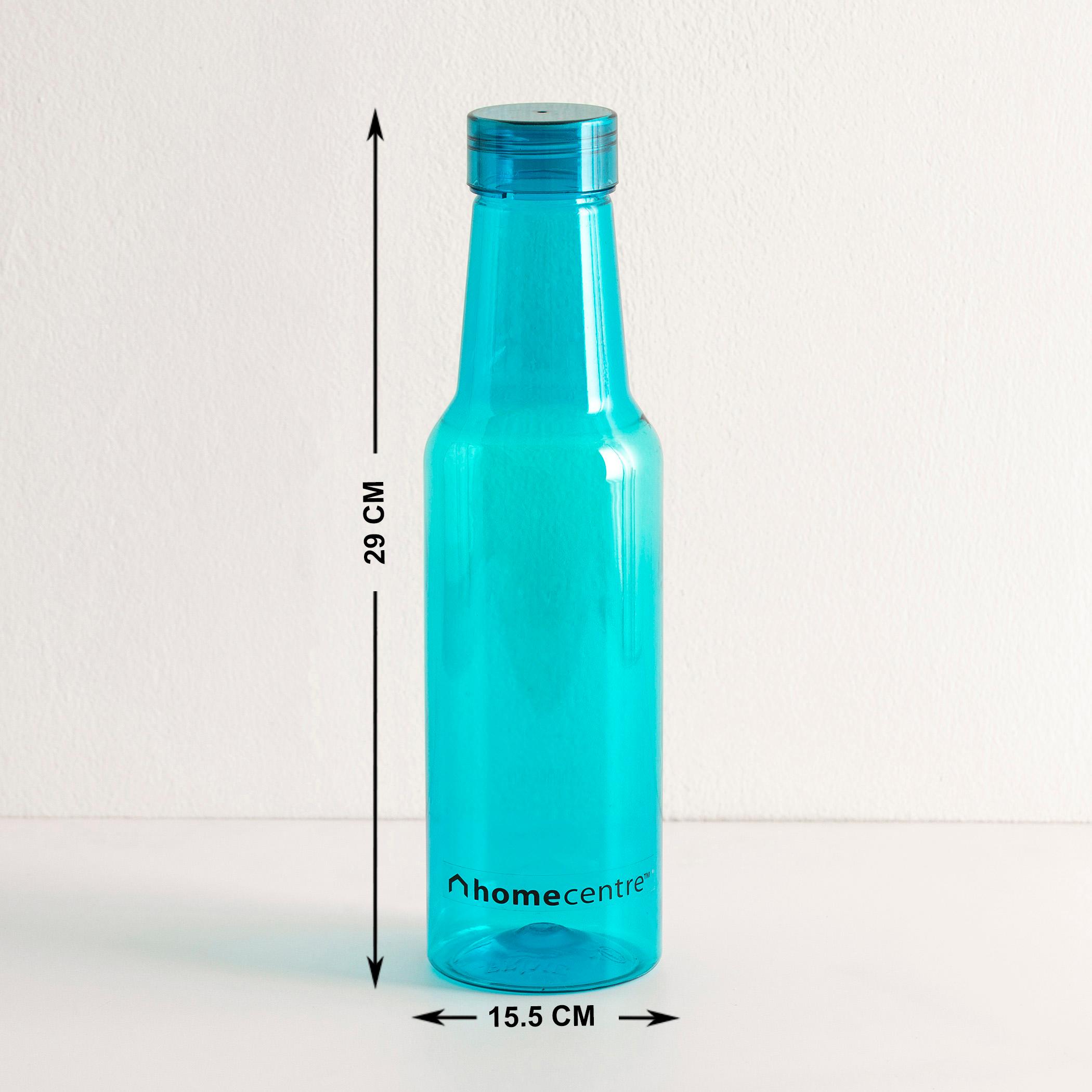 Corsica Marina Set of 4 Fridge Bottles - 1L in Teal