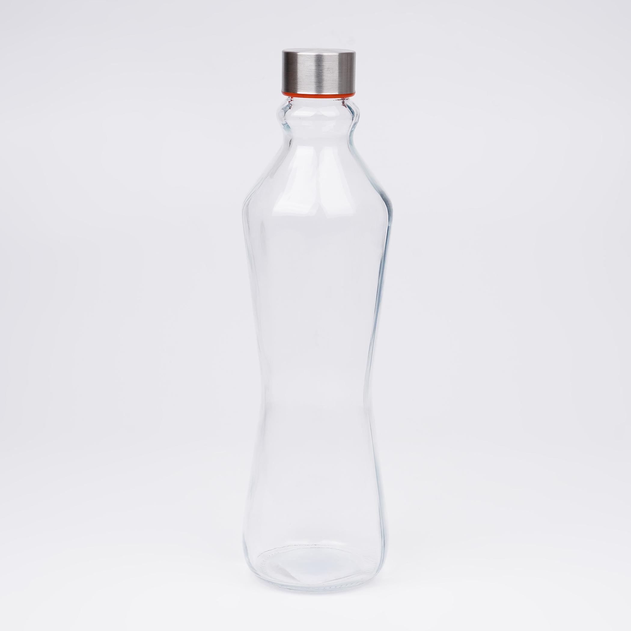 Garnet 5Pcs Glass Bottle and Tumbler Set in Transparent