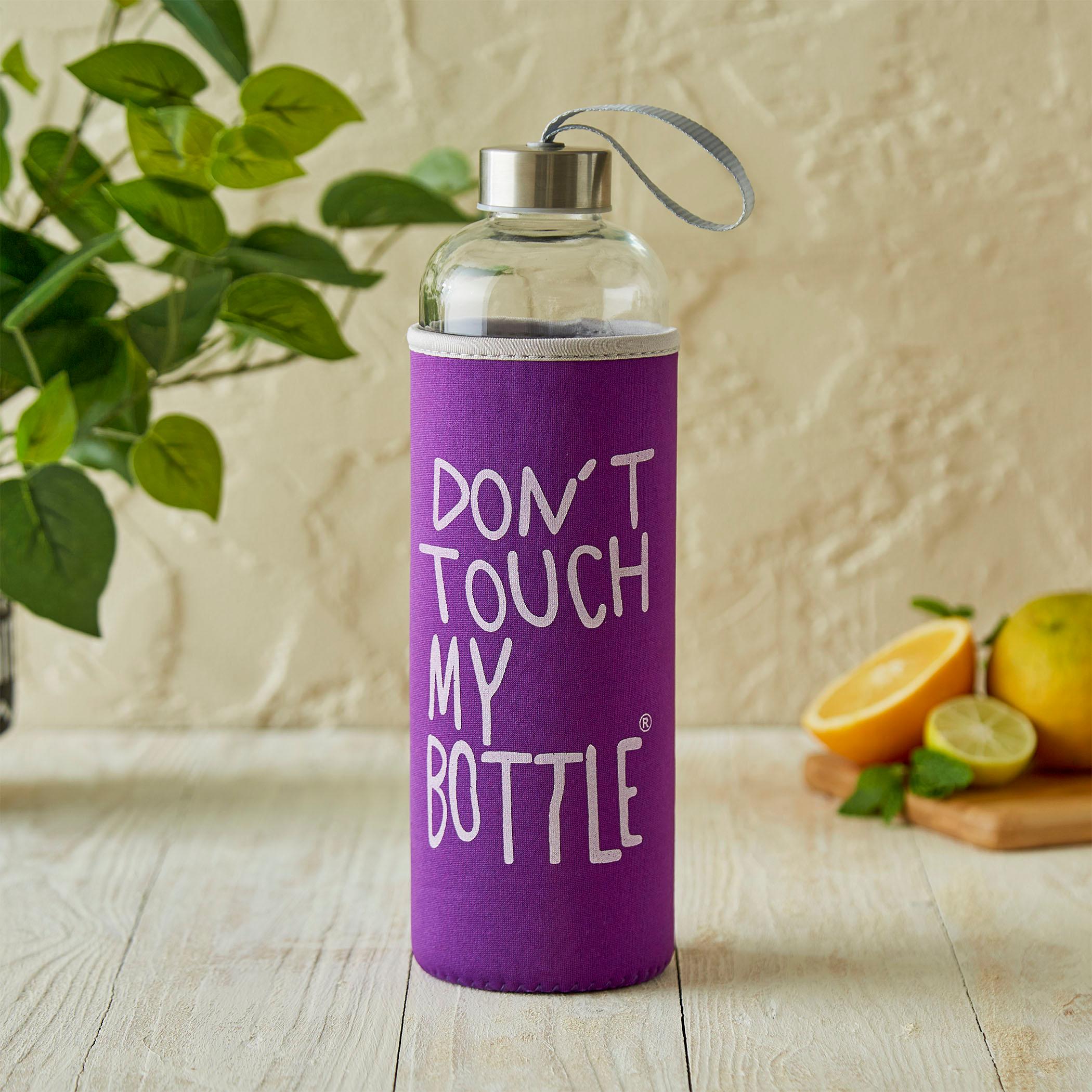 Corsica Essentials Glass Bottle with Cover - 1L in Transparent
