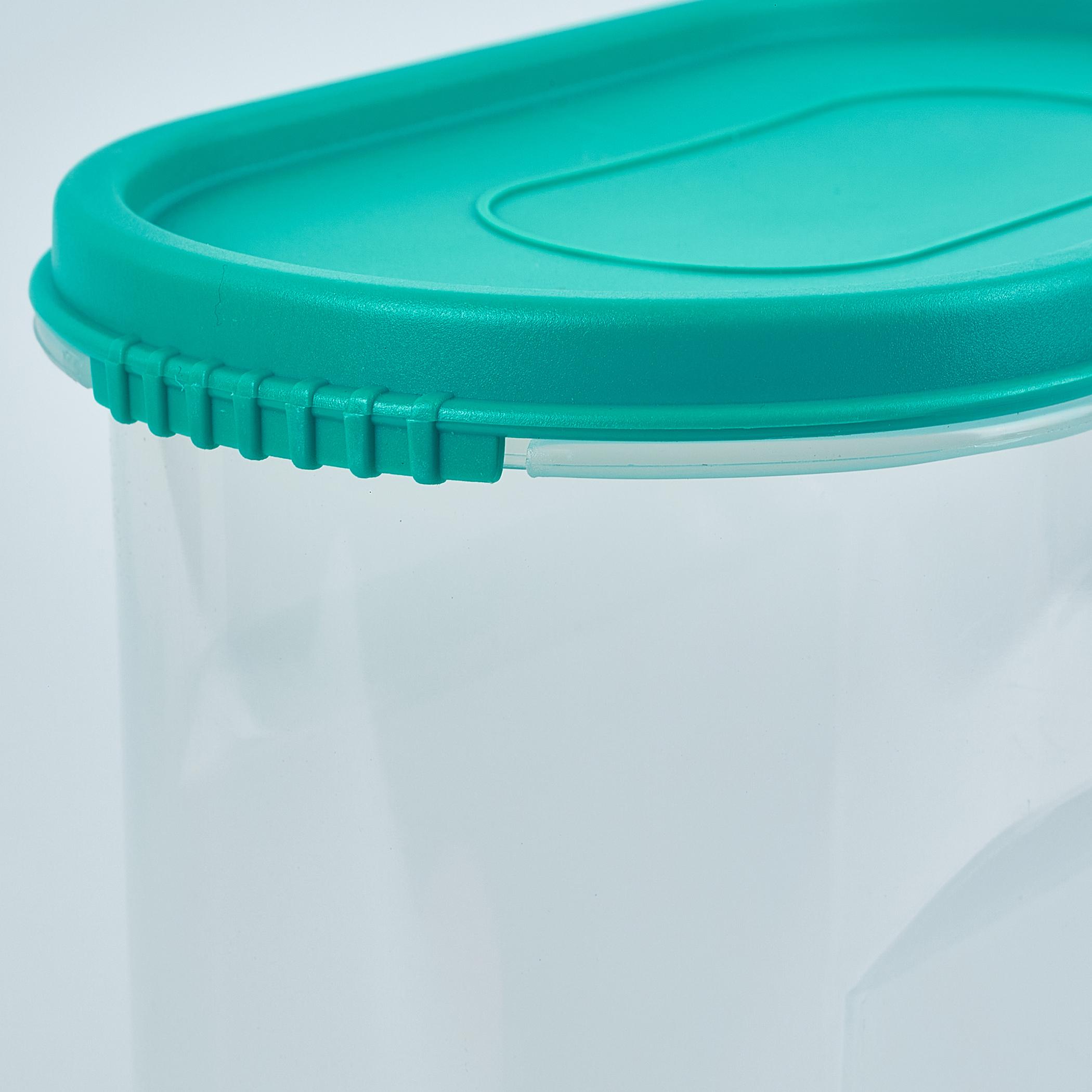 Barbados Set of 4 Polypropylene Storage Containers - 2.5L in Blue