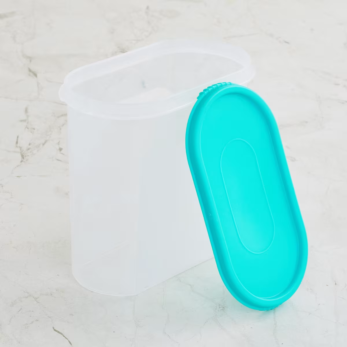 Barbados Set of 6 Polypropylene Containers - 1.7L in Teal