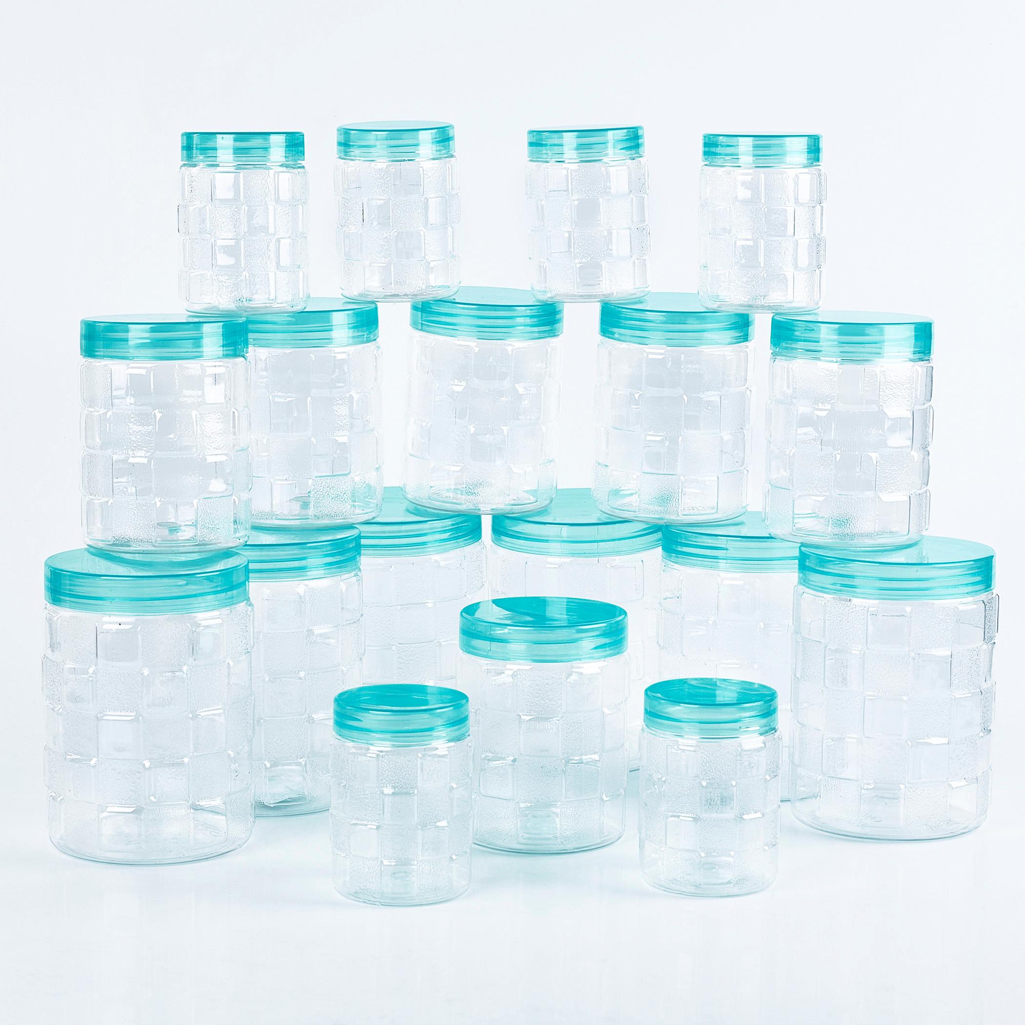Barbados Set of 18 Pet Canisters in Blue