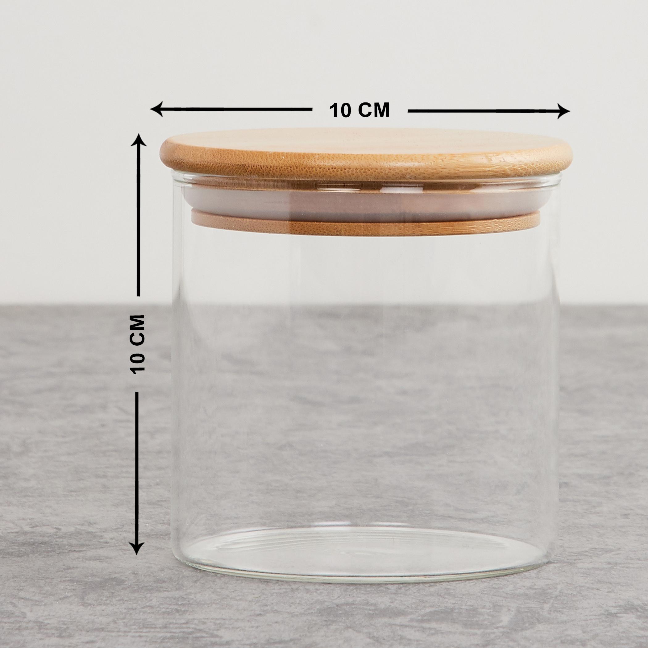 Palestine Borosilicate Jar with Lid - 550ml in Transparent