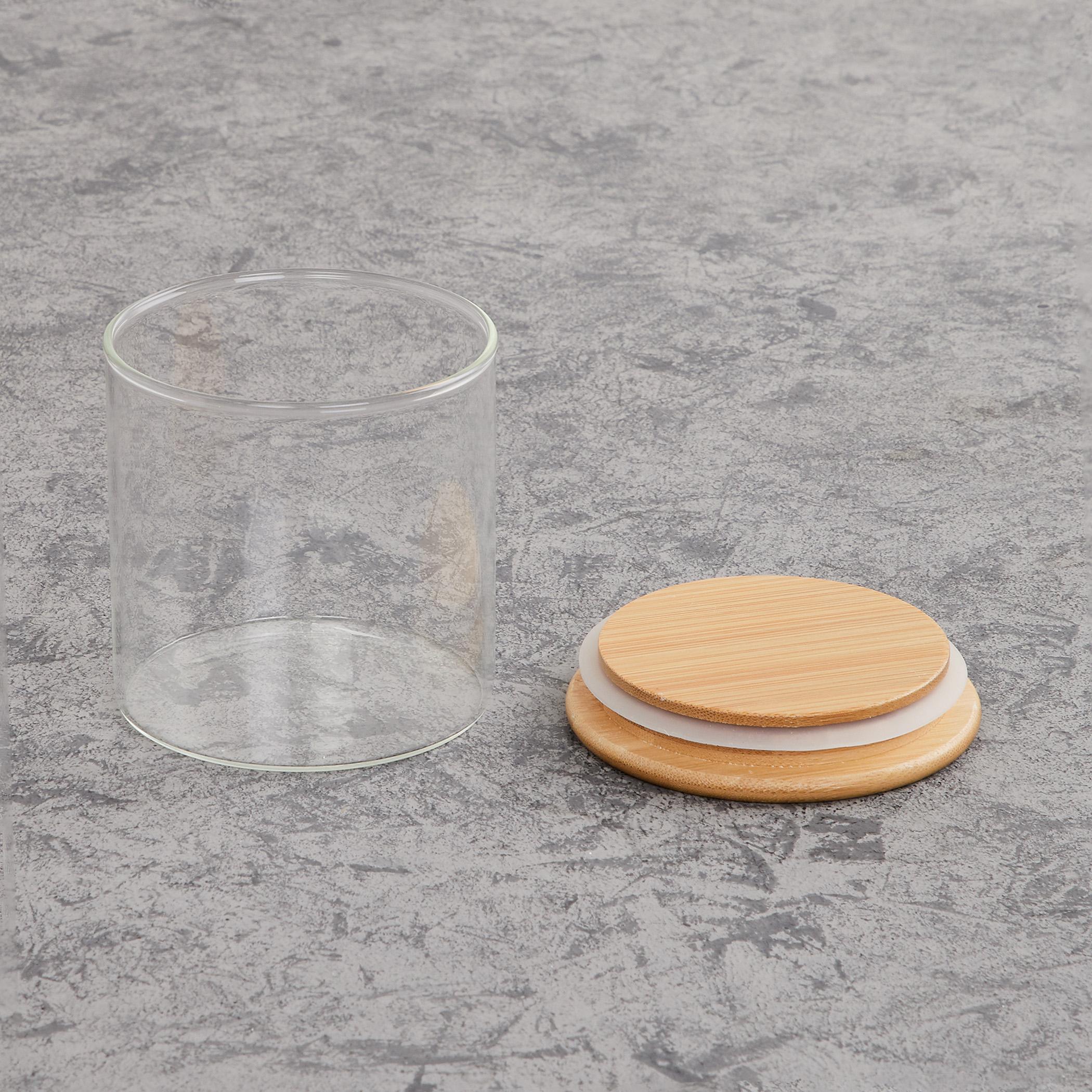 Palestine Borosilicate Jar with Lid - 550ml in Transparent