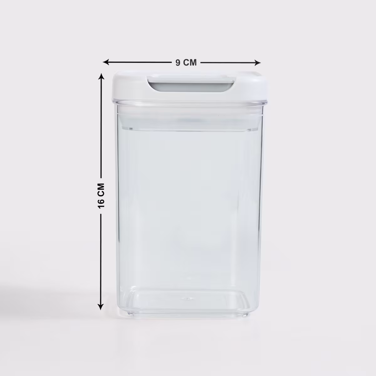 Palestine Acrylic Storage Container - 800ml in Transparent