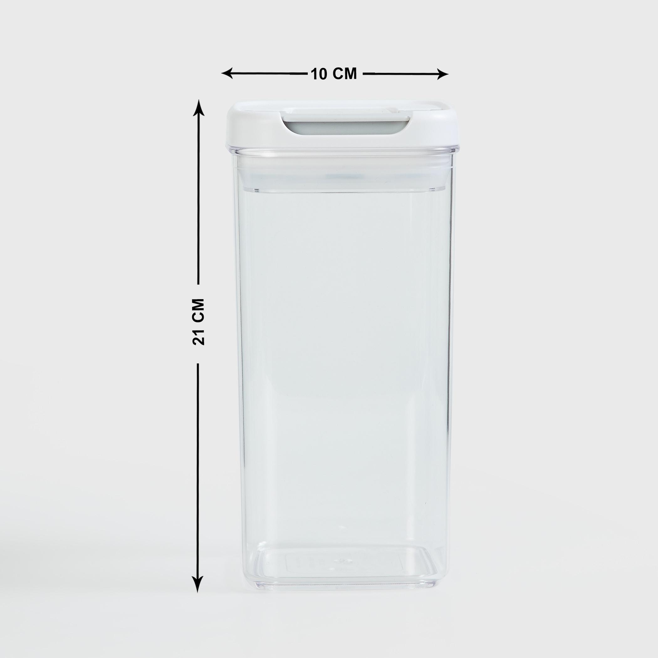 Palestine Acrylic Storage Container - 1.2L in Transparent