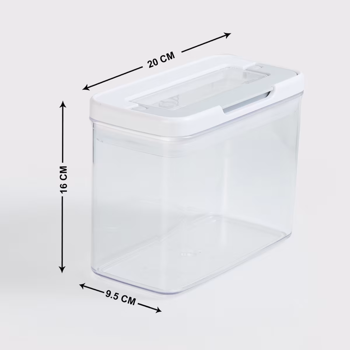 Palestine Acrylic Container - 1.8L in Transparent