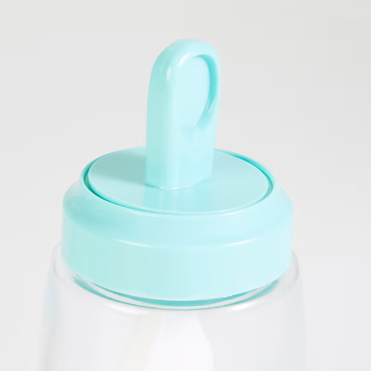 Pamolive Glass Oil Bottle with Drip Brush - 290ml in Transparent