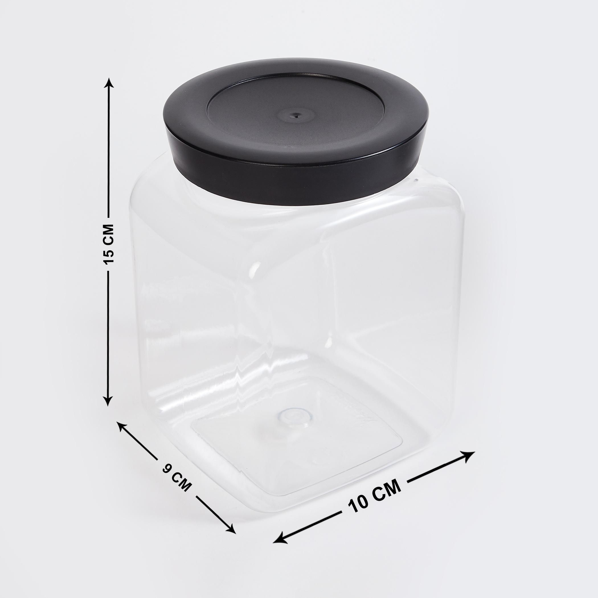 Corsica Essentials Set of 6 Storage Containers - 1.1L in Transparent