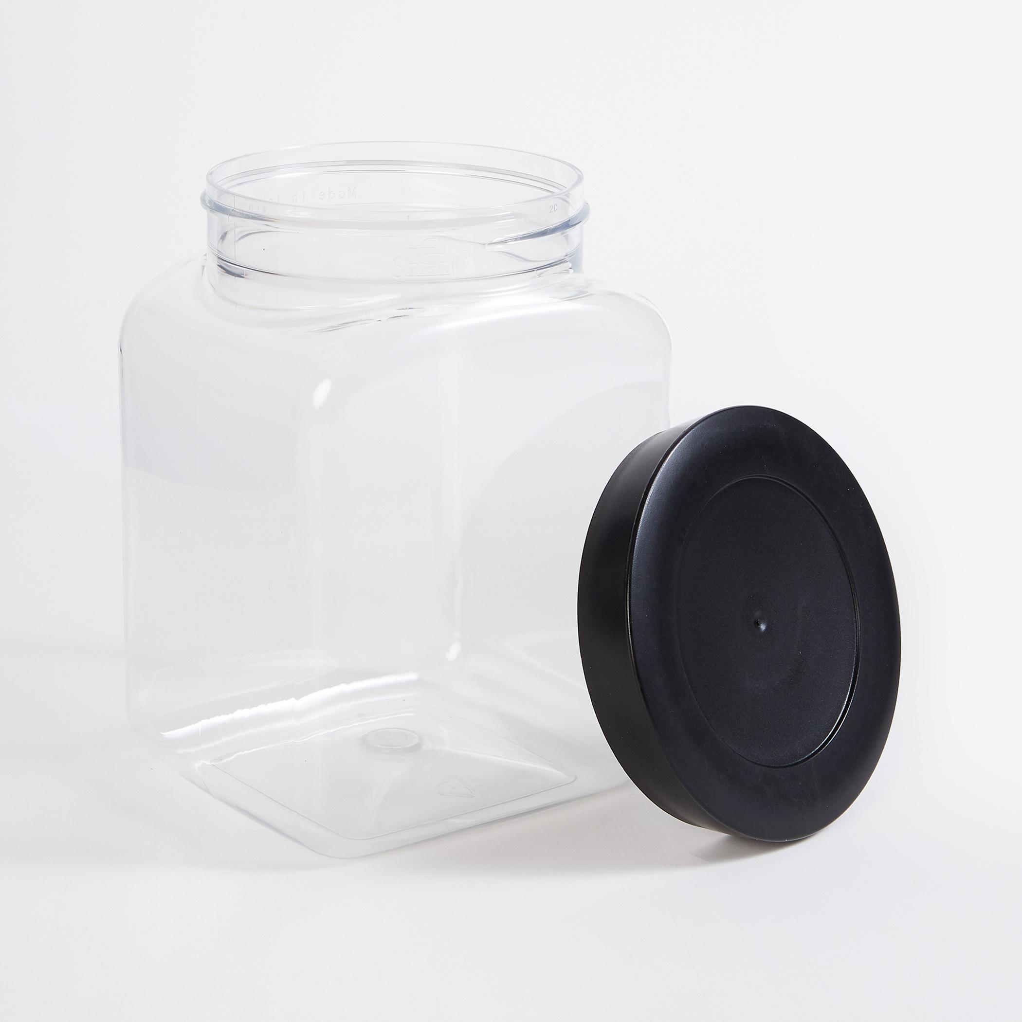 Corsica Essentials Set of 6 Storage Containers - 1.1L in Transparent