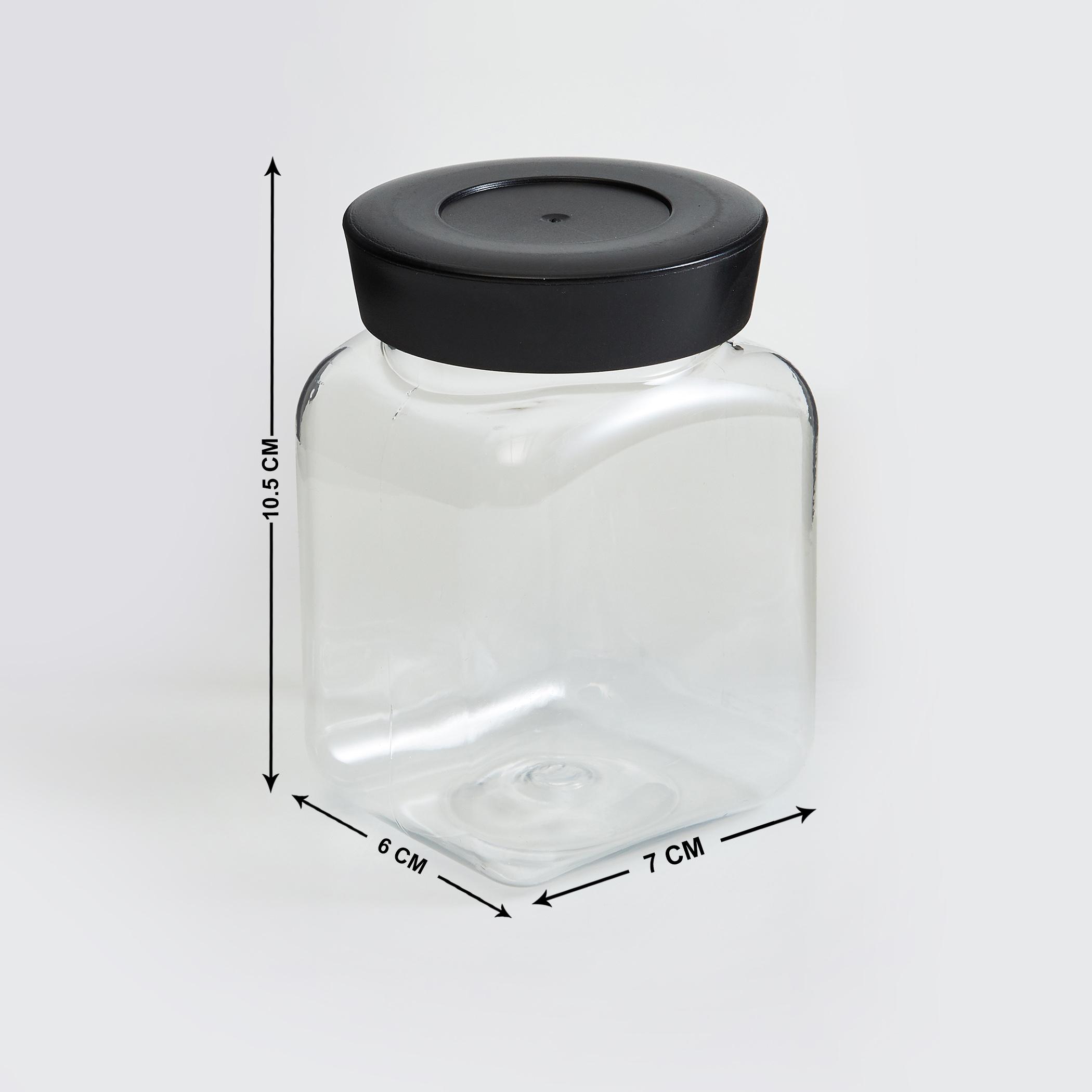 Corsica Essentials Set of 6 Storage Containers - 350ml in Transparent