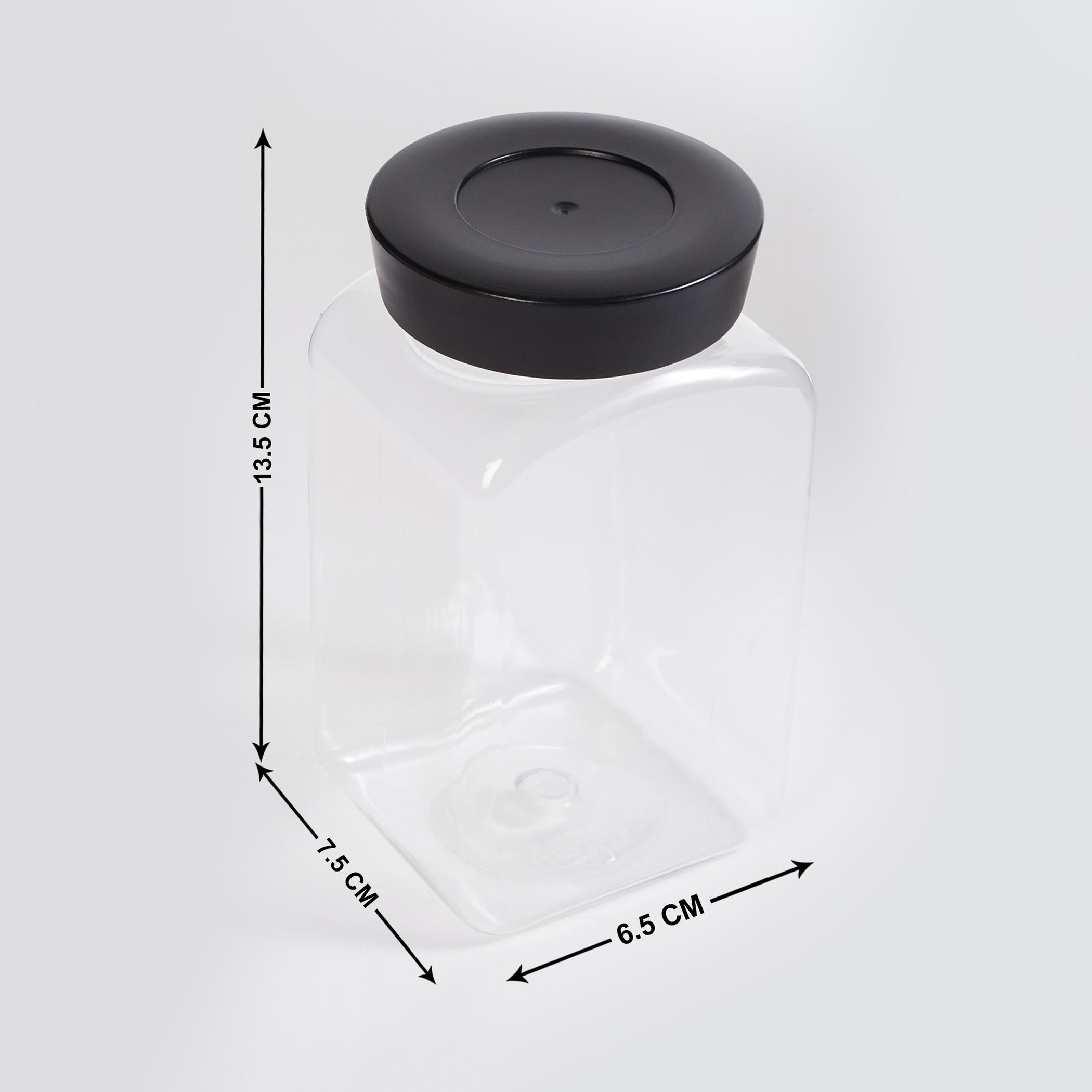 Corsica Essentials Set of 6 Storage Containers - 500ml in Transparent