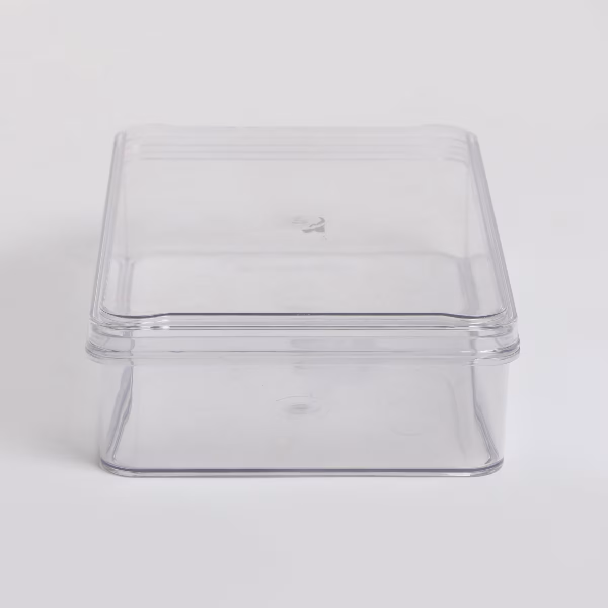 Orion Elfin Fridge Storage Box with Lid in Transparent