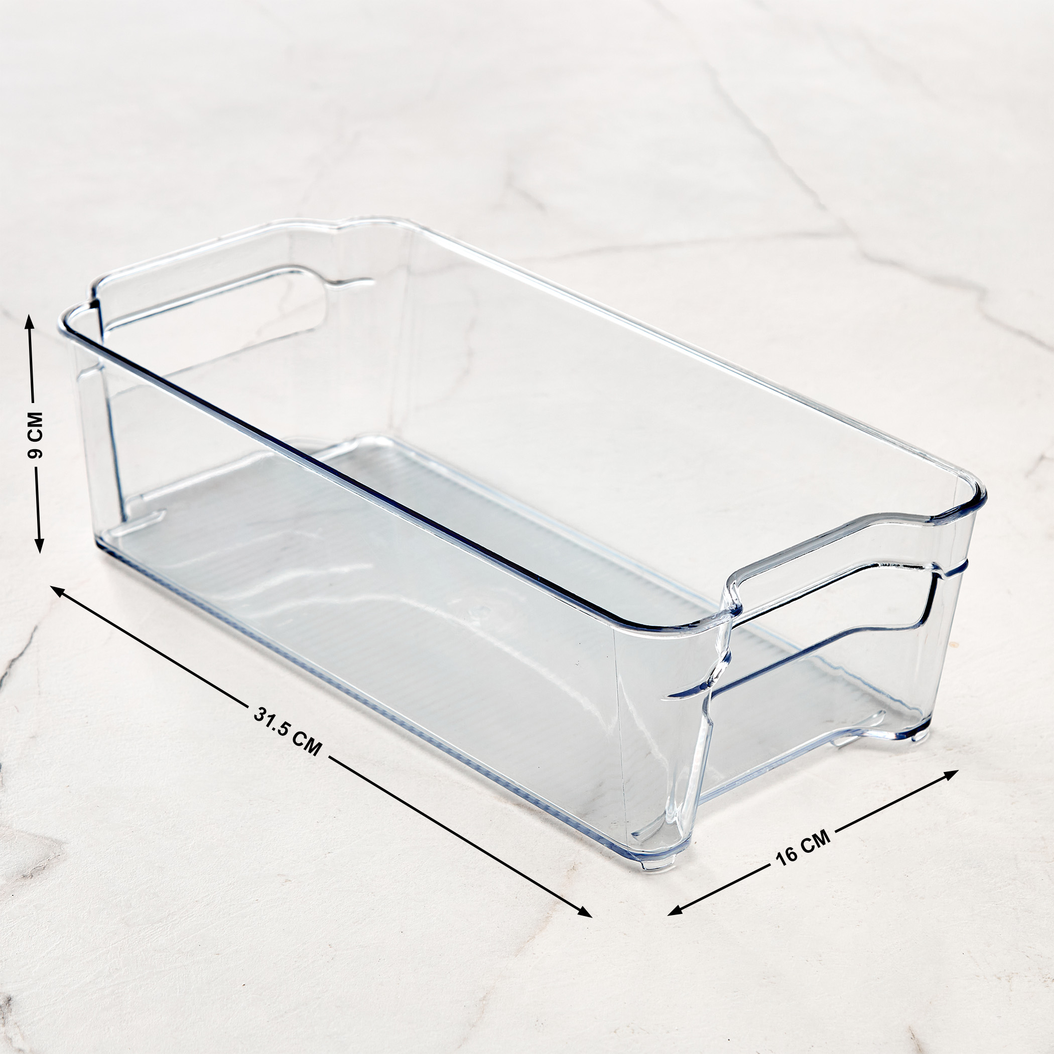 Orion Elfin PET Fridge Organiser in Transparent