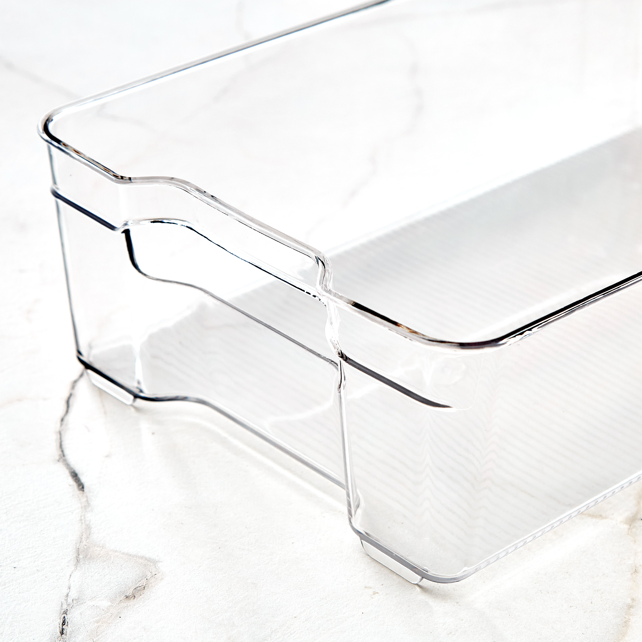 Orion Elfin PET Open Storage Fridge Organiser in Transparent