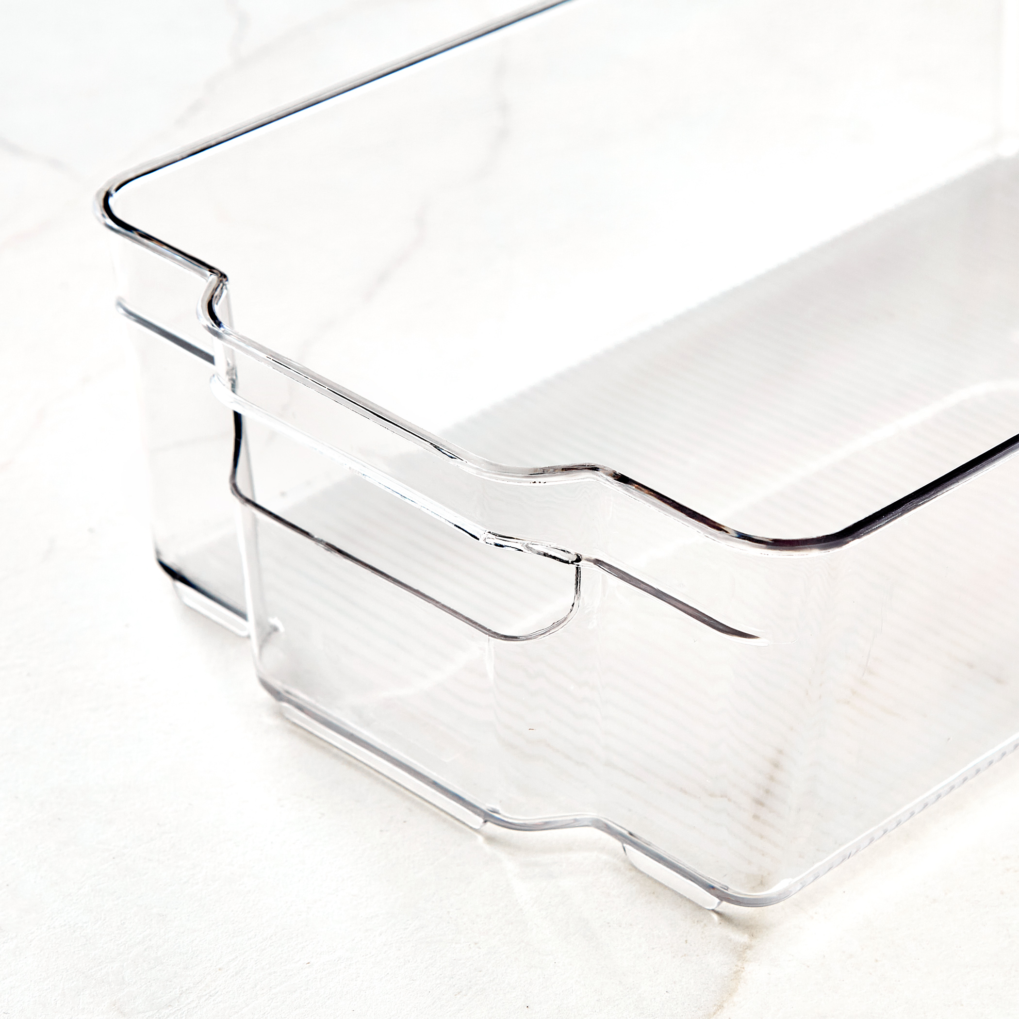 Orion Elfin PET Open Storage Fridge Organiser in Transparent