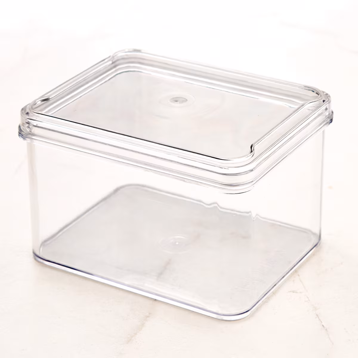Orion Elfin PET Fridge Storage Box with Lid in Transparent