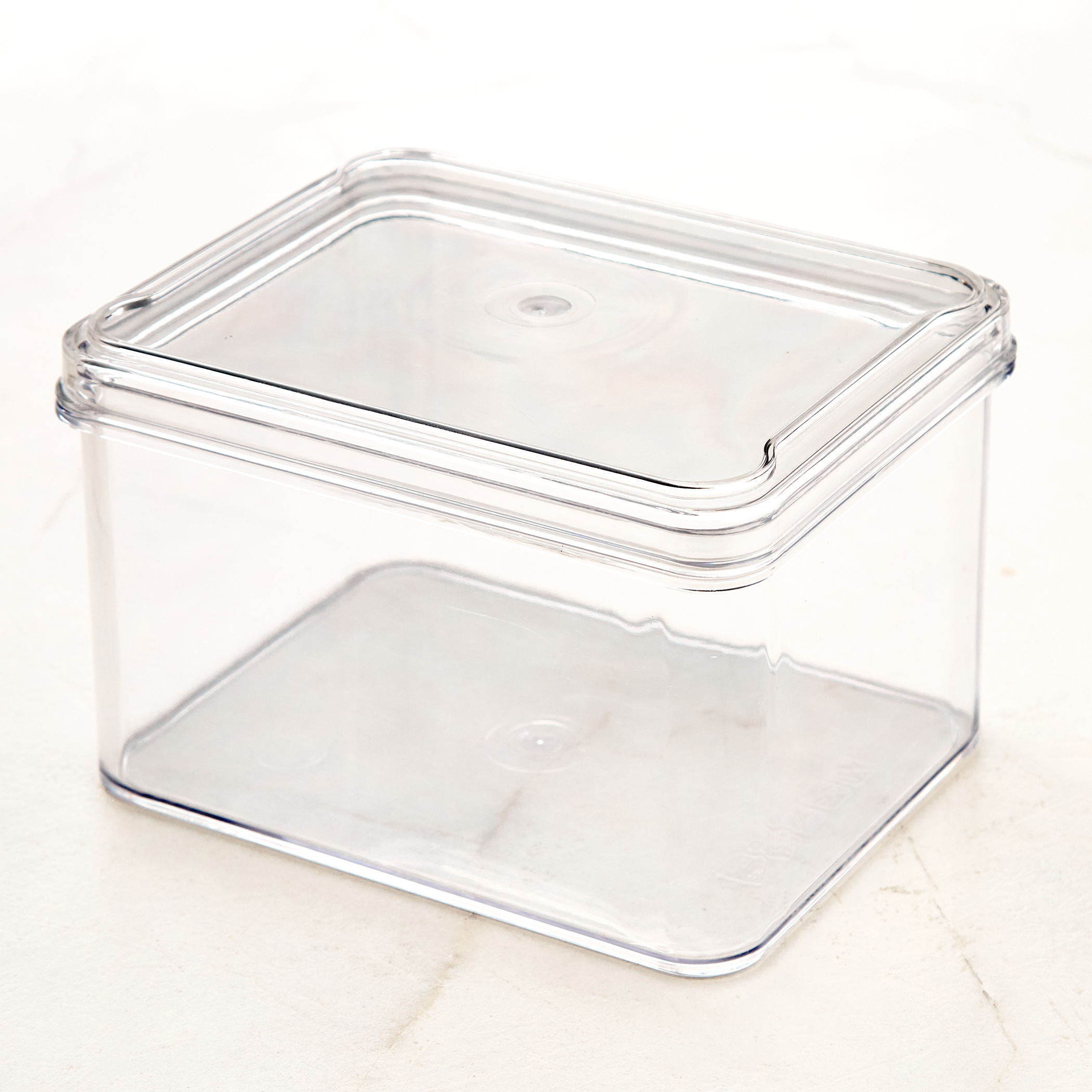Orion Elfin PET Fridge Storage Box with Lid in Transparent