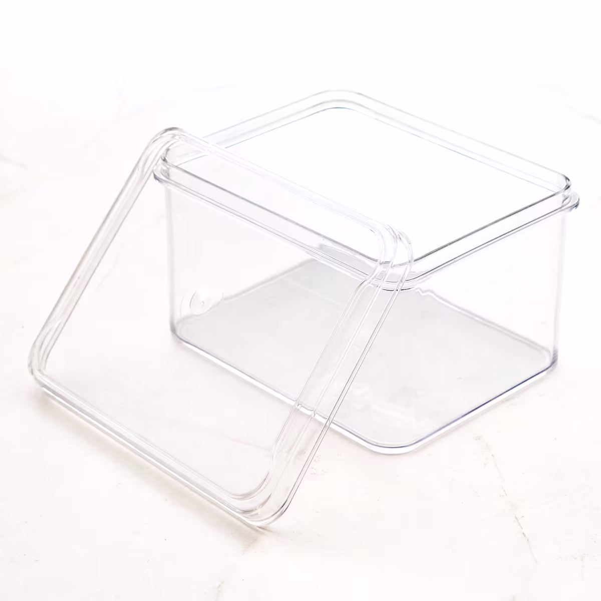 Orion Elfin PET Fridge Storage Box with Lid in Transparent