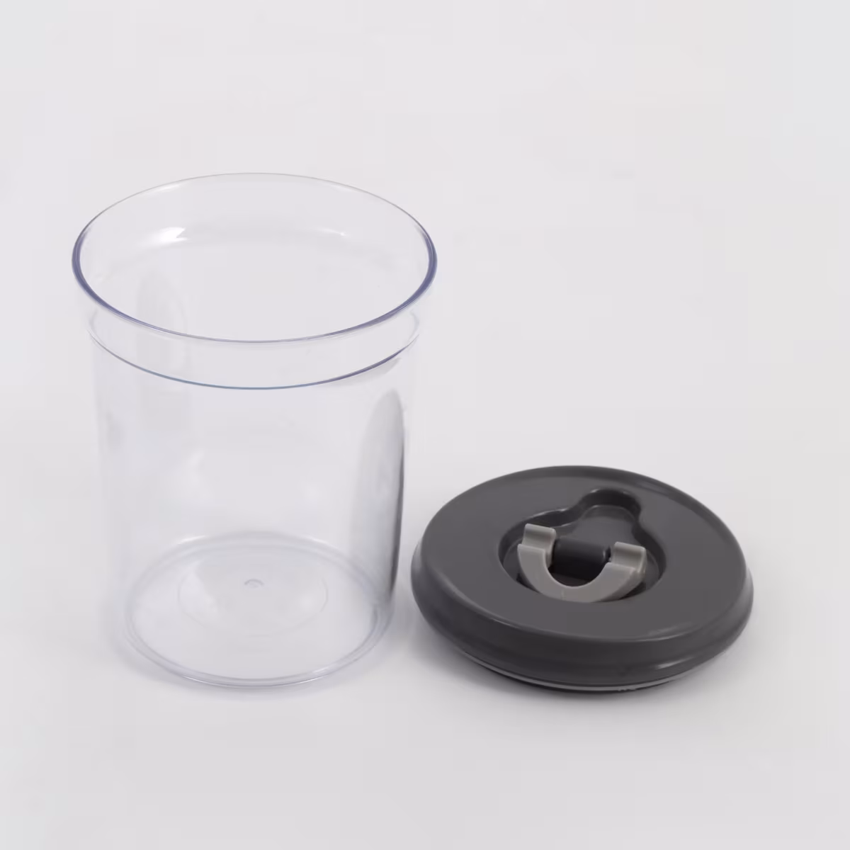 Genesis Sterling Set of 6 Storage Jars - 1L in Grey