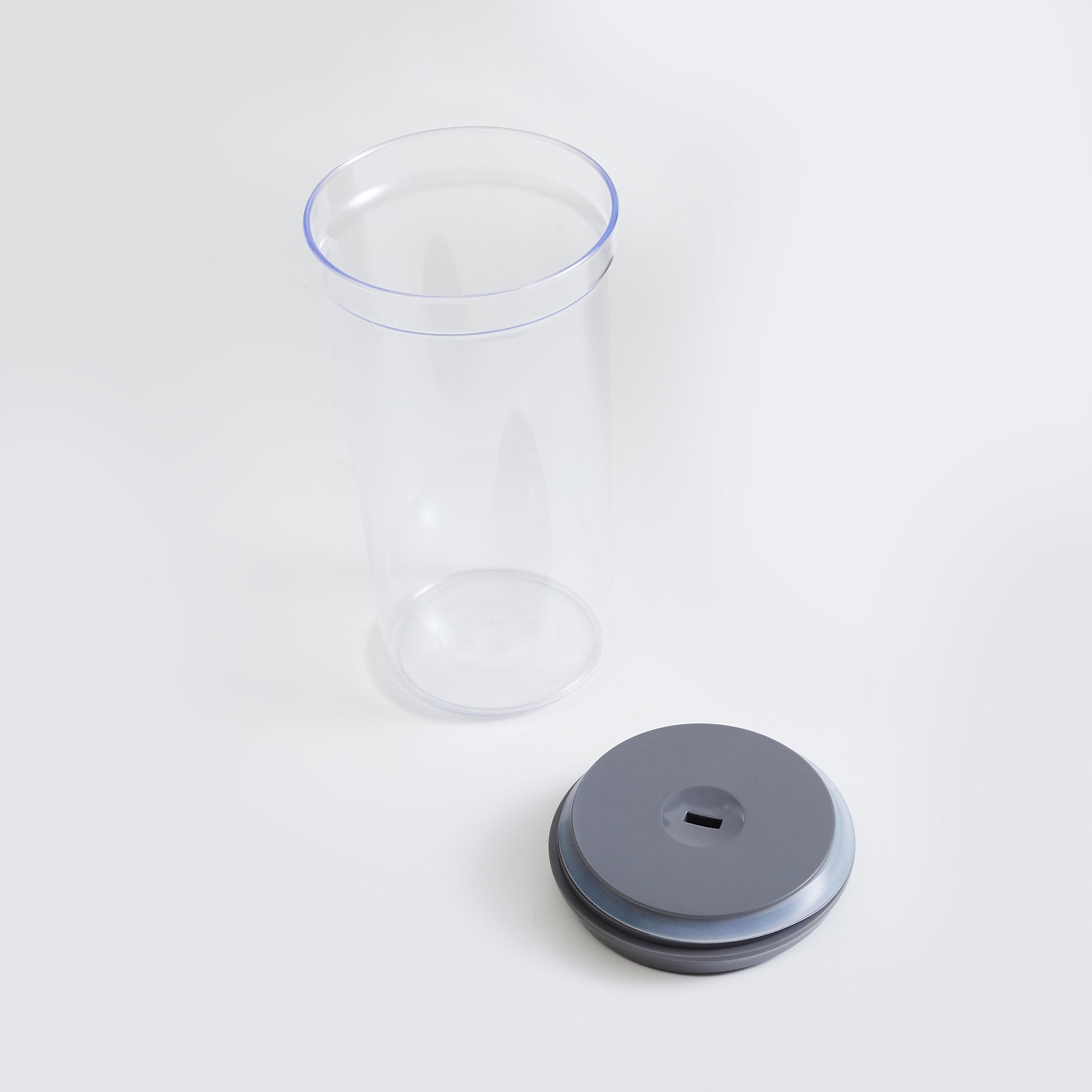 Genesis Set of 6 Storage Jars - 1.5L in Grey