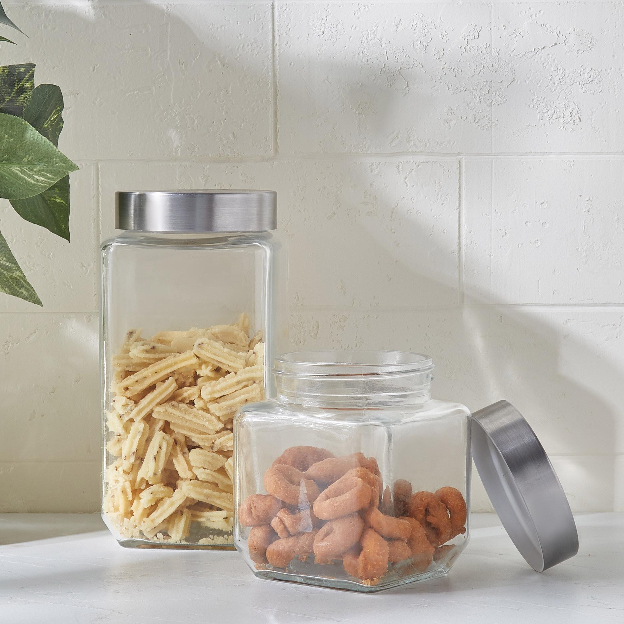 Pacific Blithe Glass Canister - 500ml in Transparent