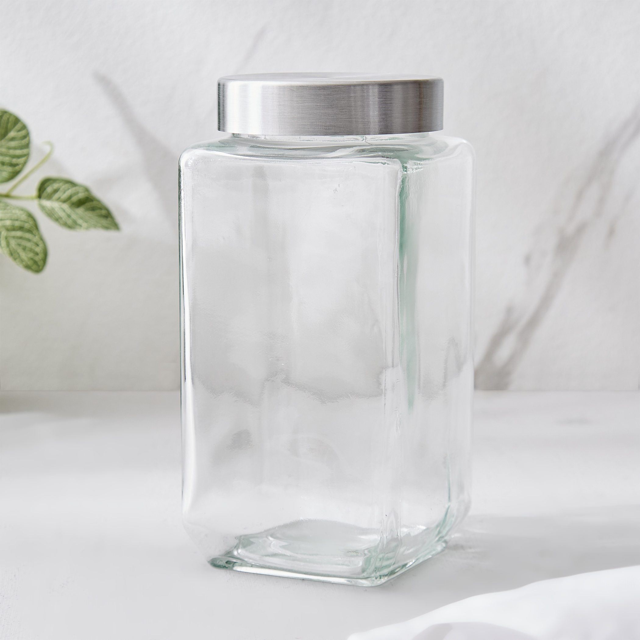 Pacific Blithe Glass Canister - 1000ml in Transparent