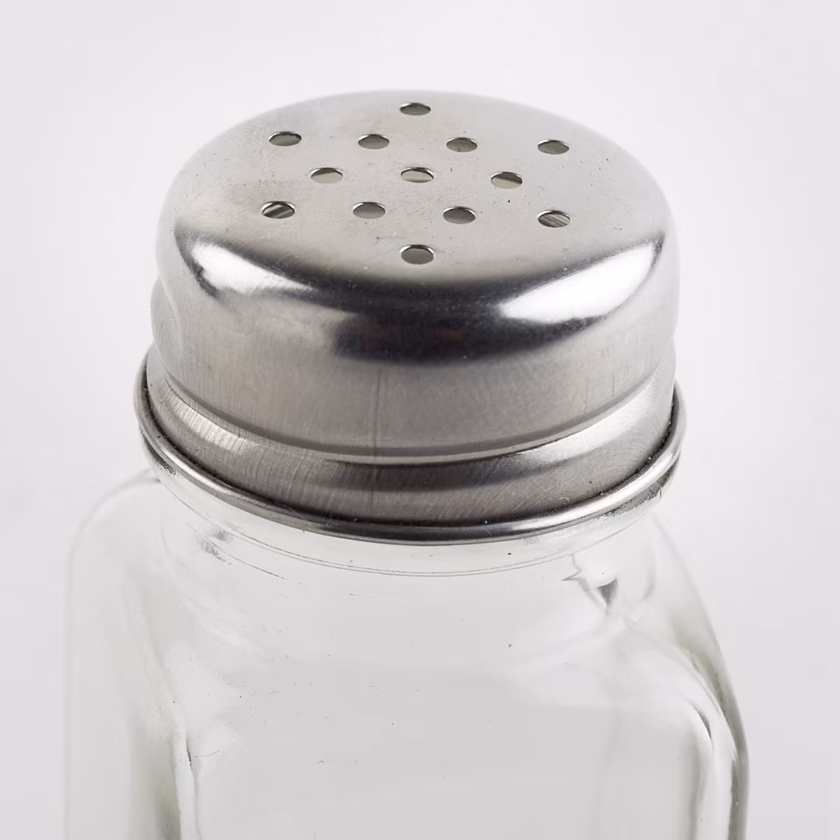 Pacific Blithe Set of 2 Glass Spice Jars with Stand - 80ml in Transparent