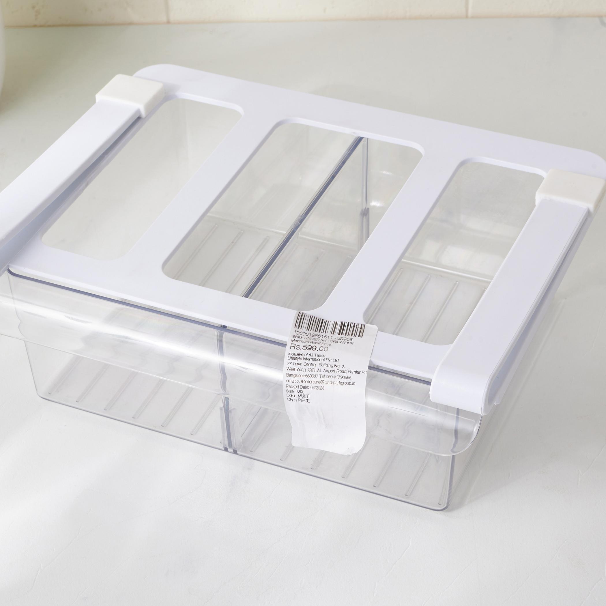 Orion Fisker Under Shelf Fridge Rack in Transparent