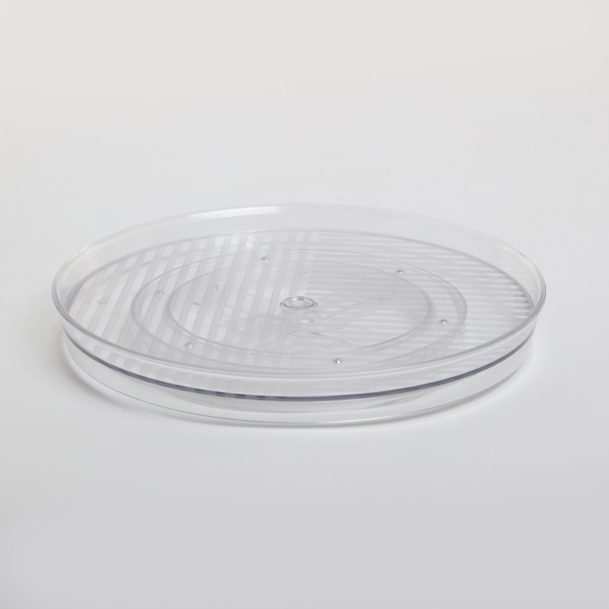 Orion Frisker Lazy Susan Fridge Organizer in Transparent