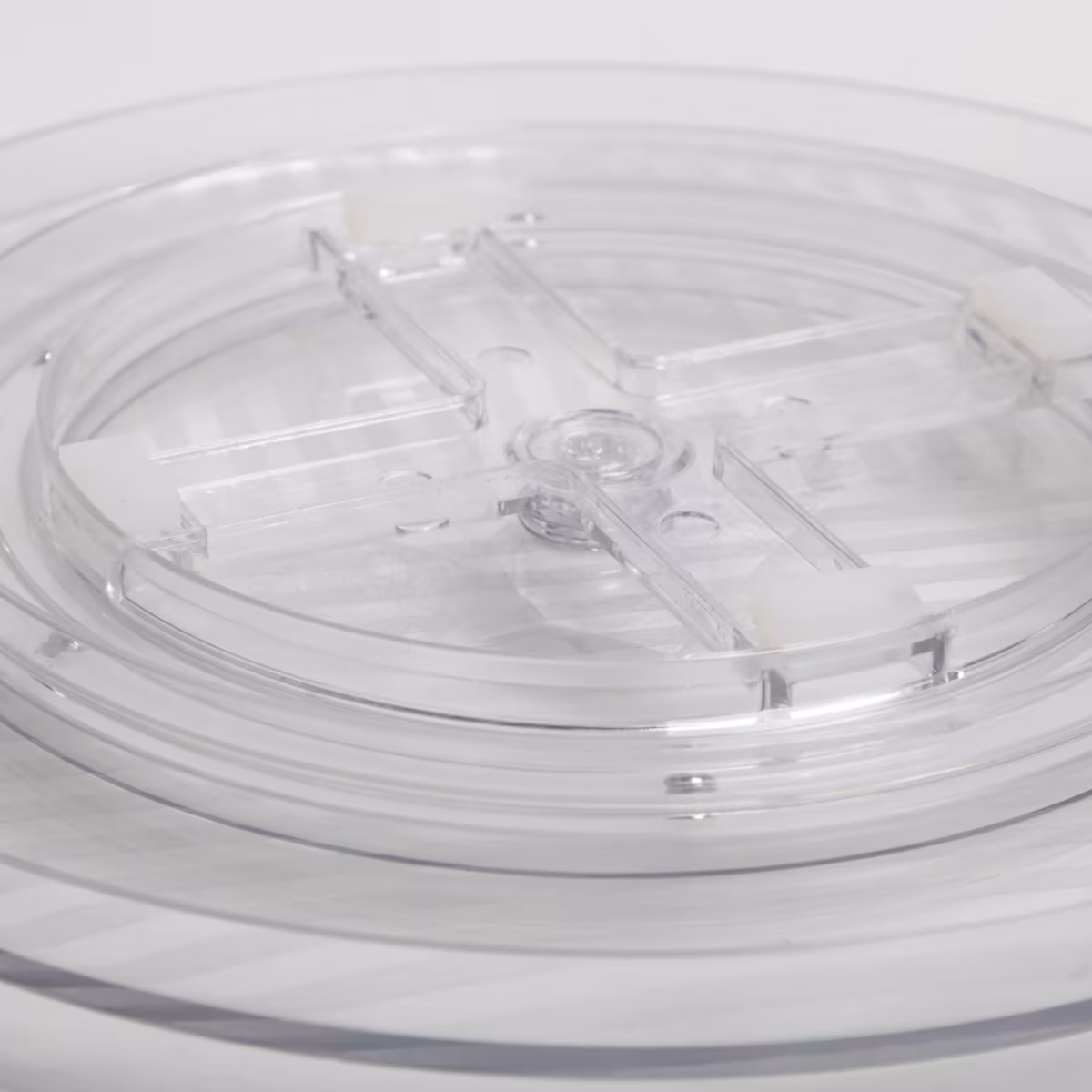 Orion Frisker Lazy Susan Fridge Organizer in Transparent
