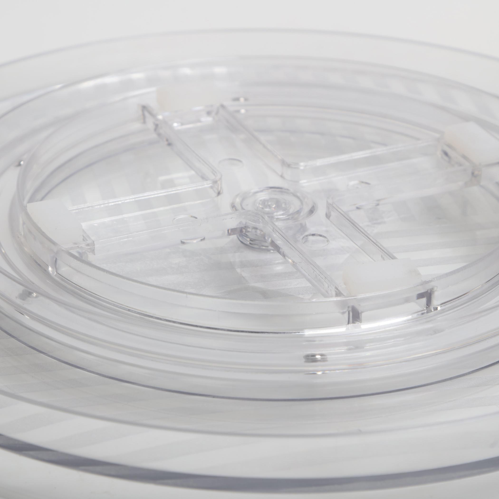 Orion Frisker Lazy Susan Fridge Organizer in Transparent
