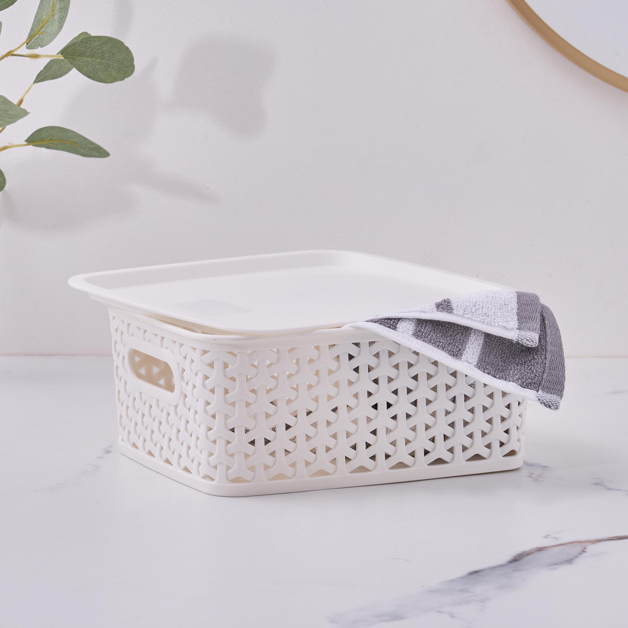 Wilton Royal Storage Basket in Offwhite