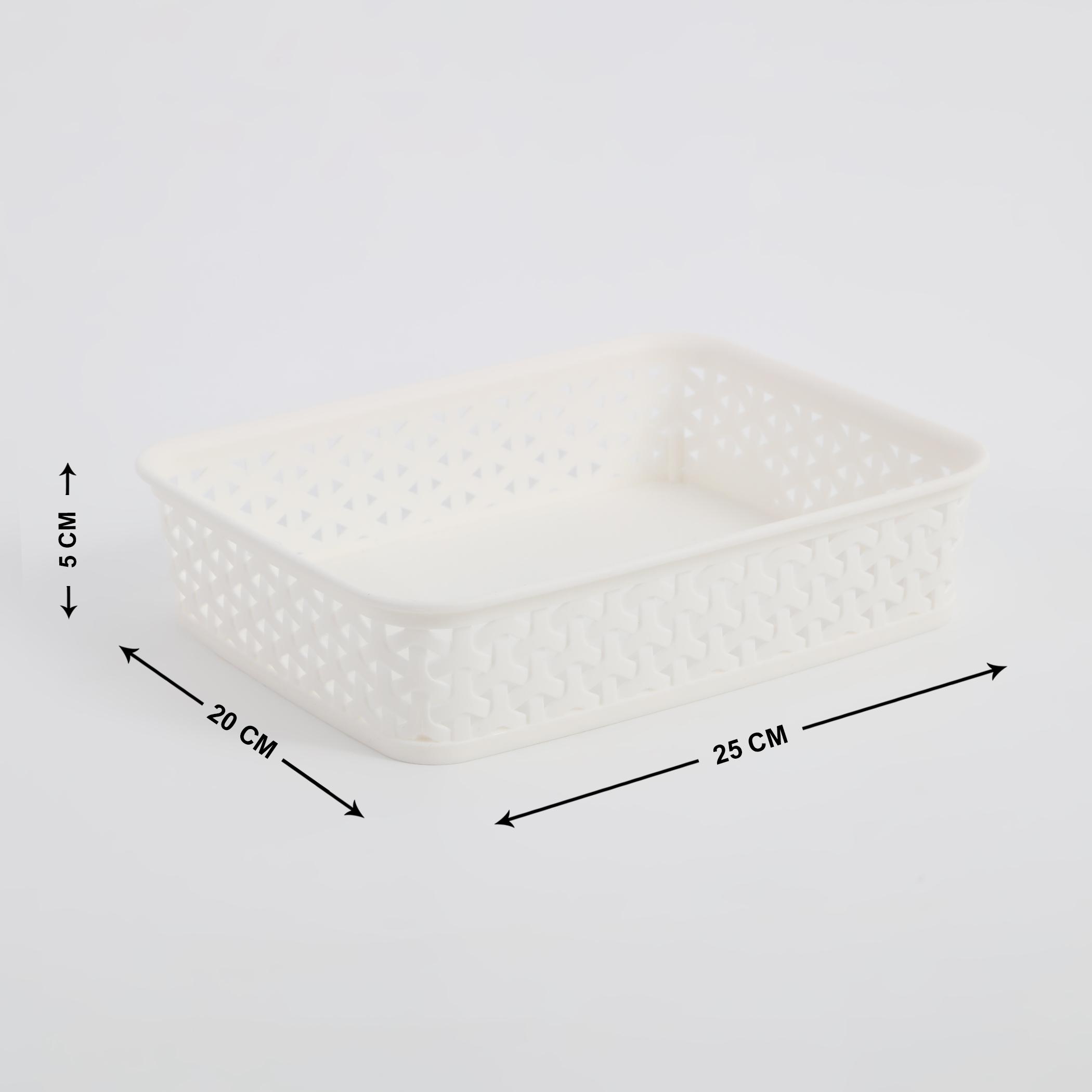 Wilton Royal Storage Basket in Offwhite