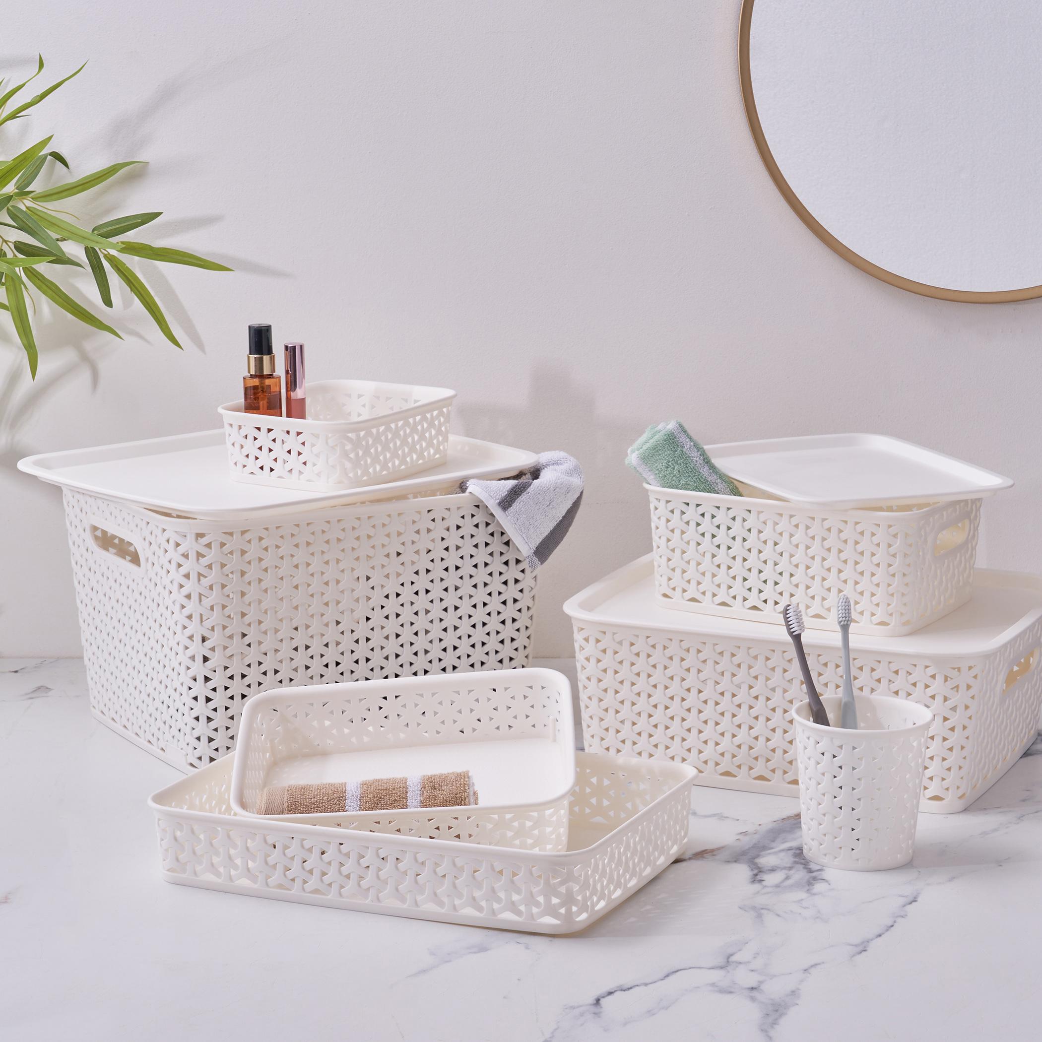 Wilton Royal Storage Basket in Offwhite
