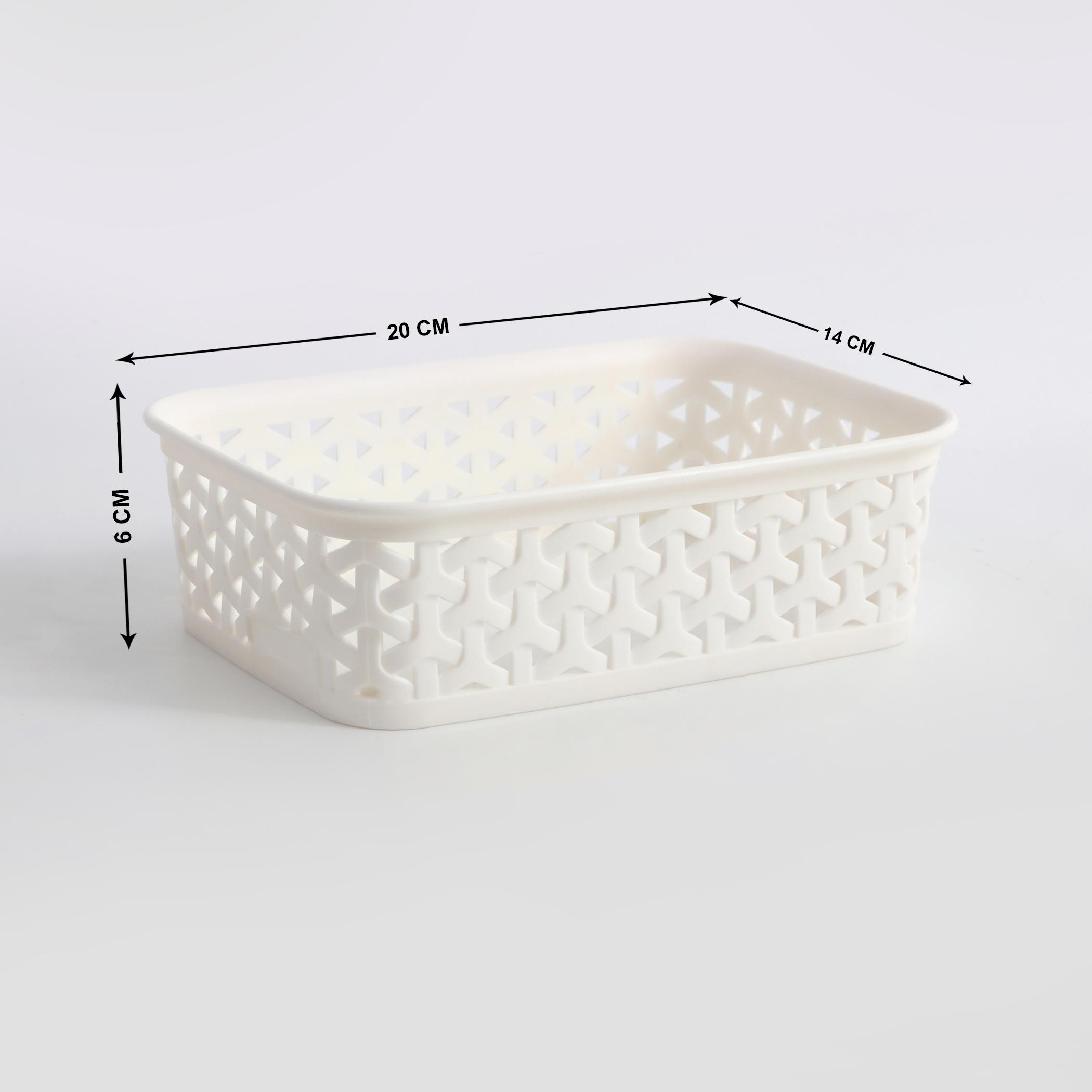 Wilton Royal Storage Basket in Offwhite