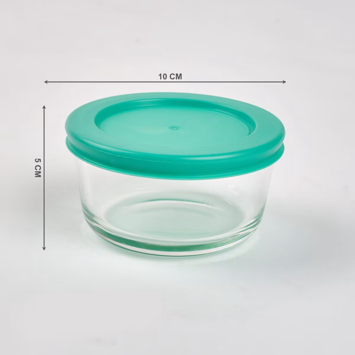Siattle Aston 10Pcs Glass Jars Set in Teal