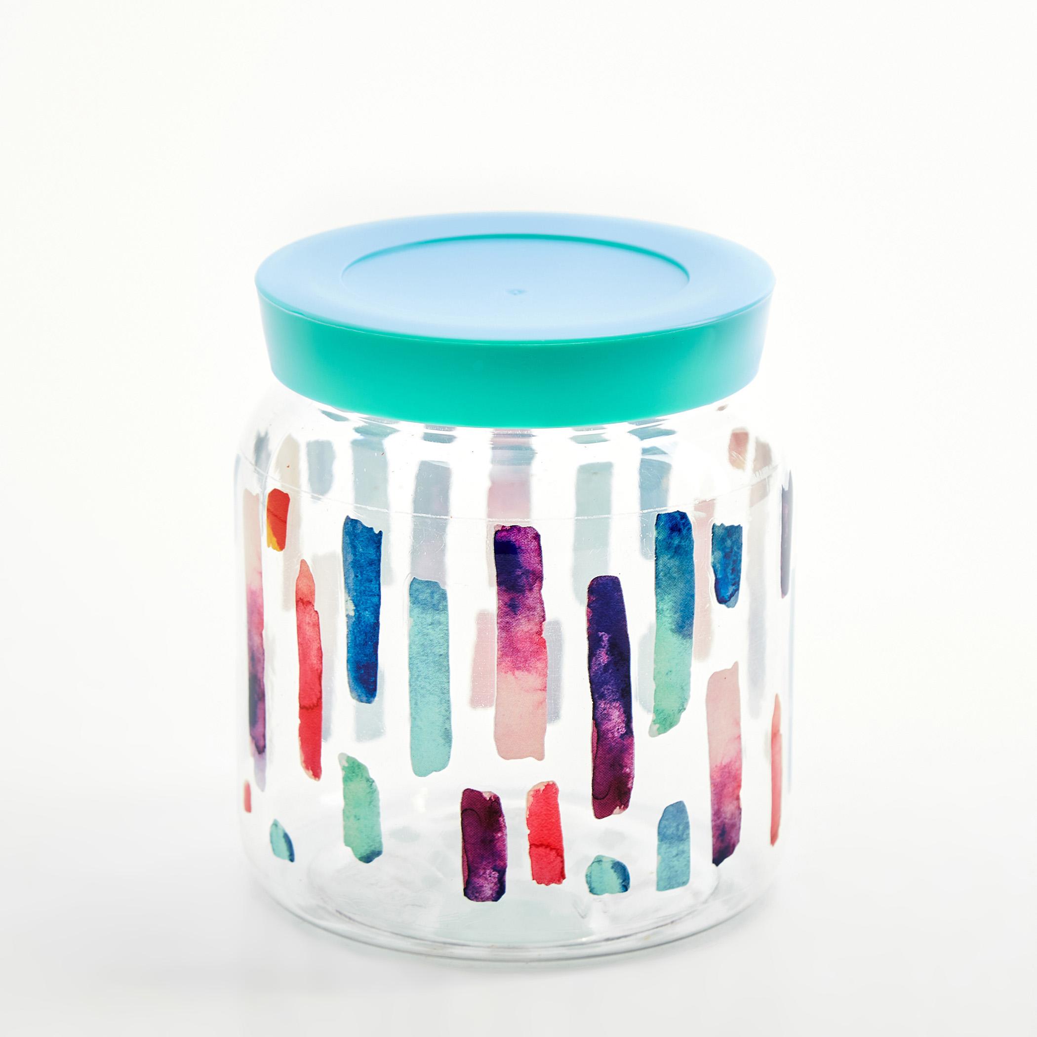 Corsica Set of 6 Storage Jars - 900ml in Teal