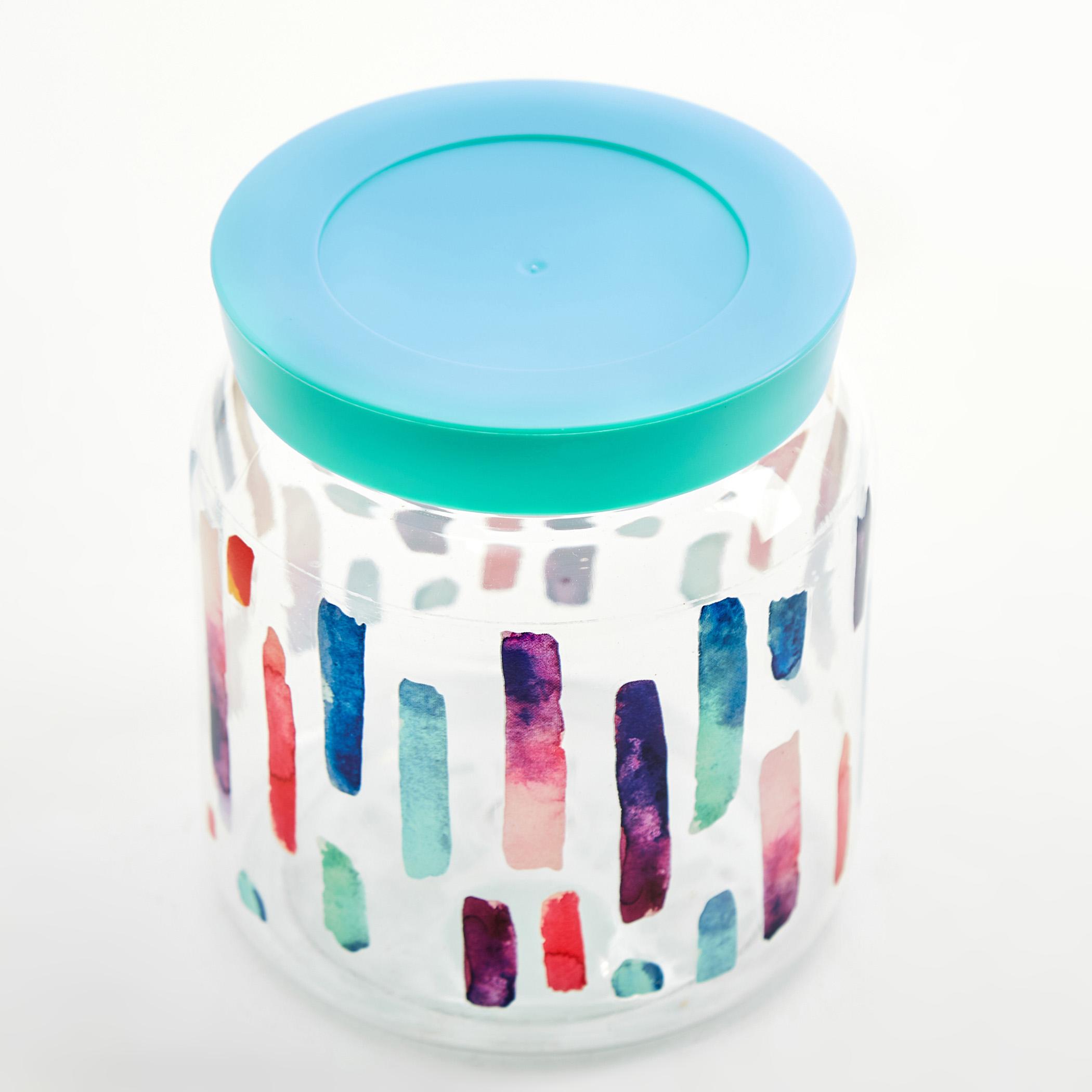 Corsica Set of 6 Storage Jars - 900ml in Teal
